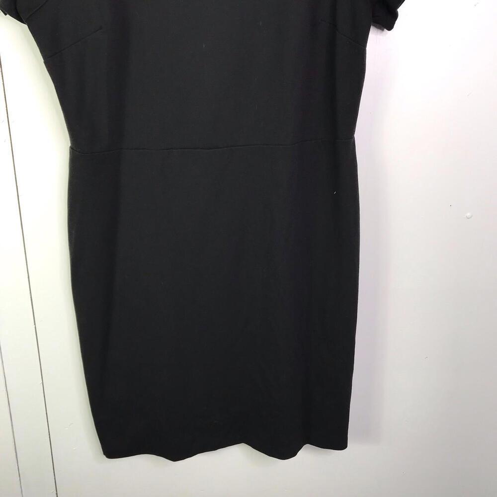 Old Navy Dress Womens XXL Tall Short Sleeve Knit Sheath Stretch Black Capsule - Picture 7 of 9